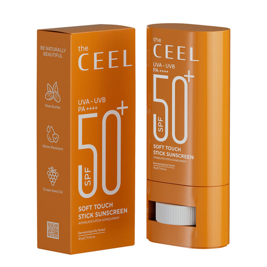 СЛЪНЦЕЗАЩИТЕН СТИК SPF50+ с озаряващ ефект и копринено усещане - 18g