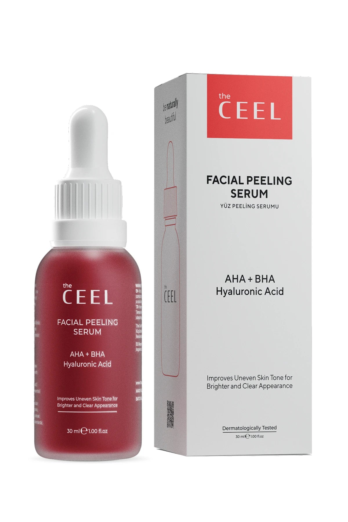 ОБНОВЯВАЩ ПИЛИНГ СЕРУМ с AHA+BHA и Хиалуронова киселина - 30ml