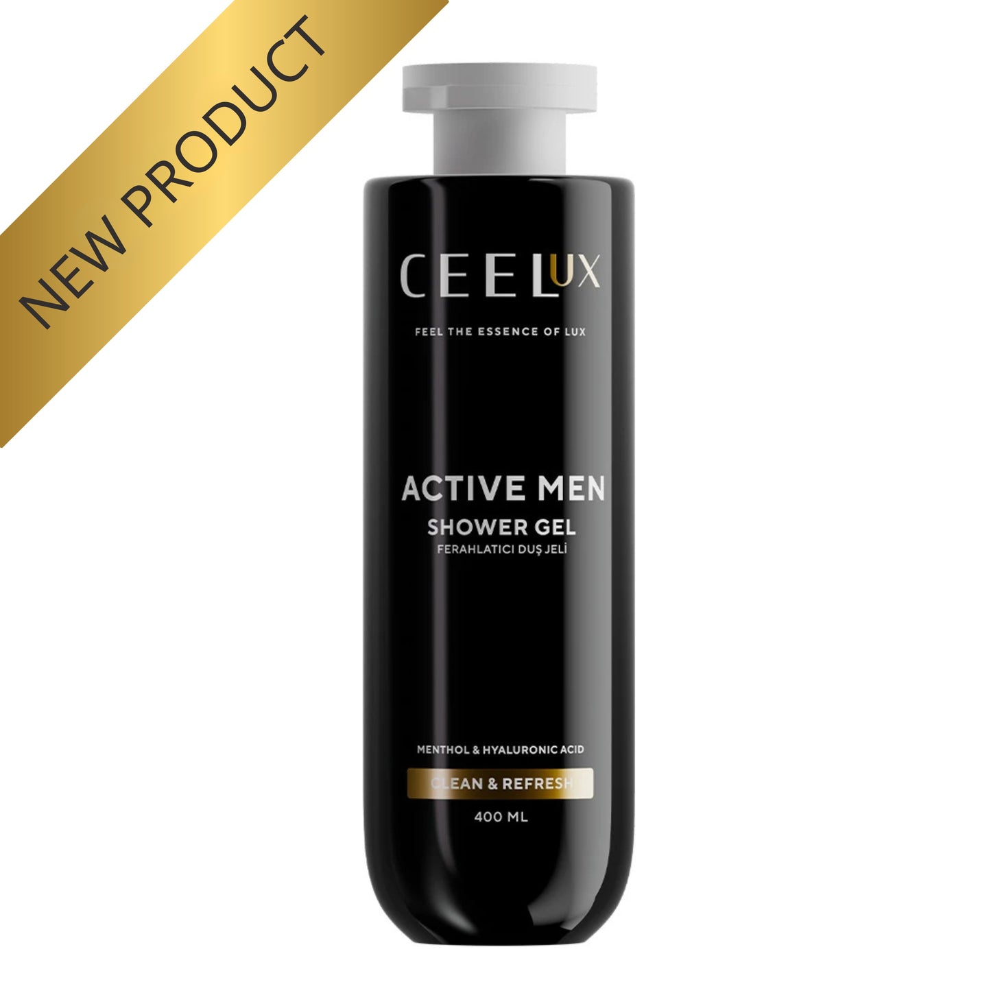 ЕНЕРГИЗИРАЩ ДУШ-ГЕЛ за свежест и хидратация за мъже - 400ml