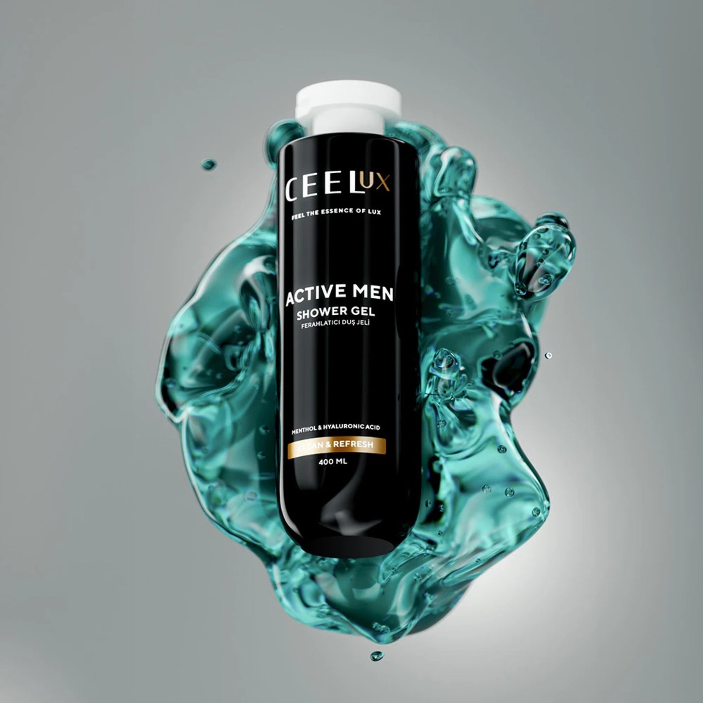 ЕНЕРГИЗИРАЩ ДУШ-ГЕЛ за свежест и хидратация за мъже - 400ml