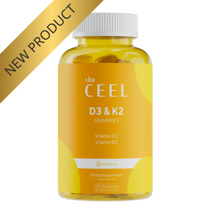 ВЕГАН ЖЕЛИРАНИ ВИТАМИНИ D3+K2 За здрави кости, силен имунитет и жизнен баланс