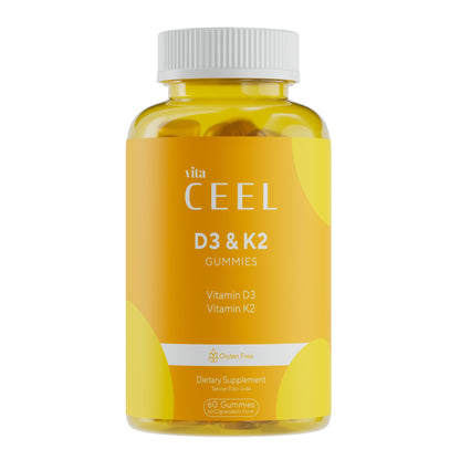 ВЕГАН ЖЕЛИРАНИ ВИТАМИНИ D3+K2 За здрави кости, силен имунитет и жизнен баланс