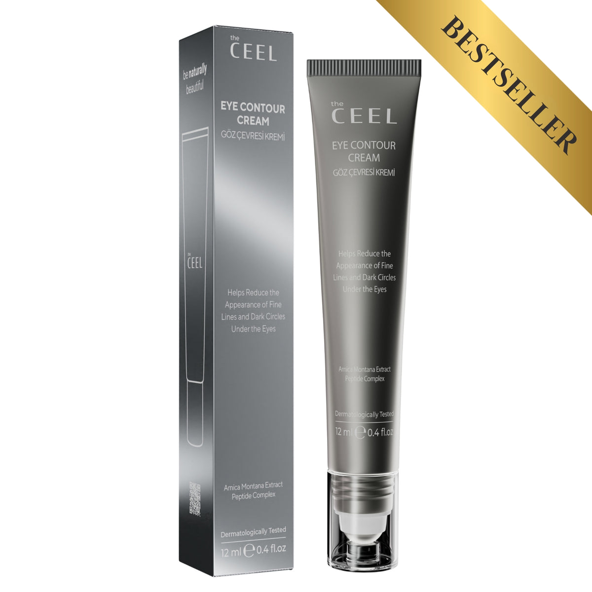 Околоочен крем с пептиди и кофеин The CEEL - 12ml