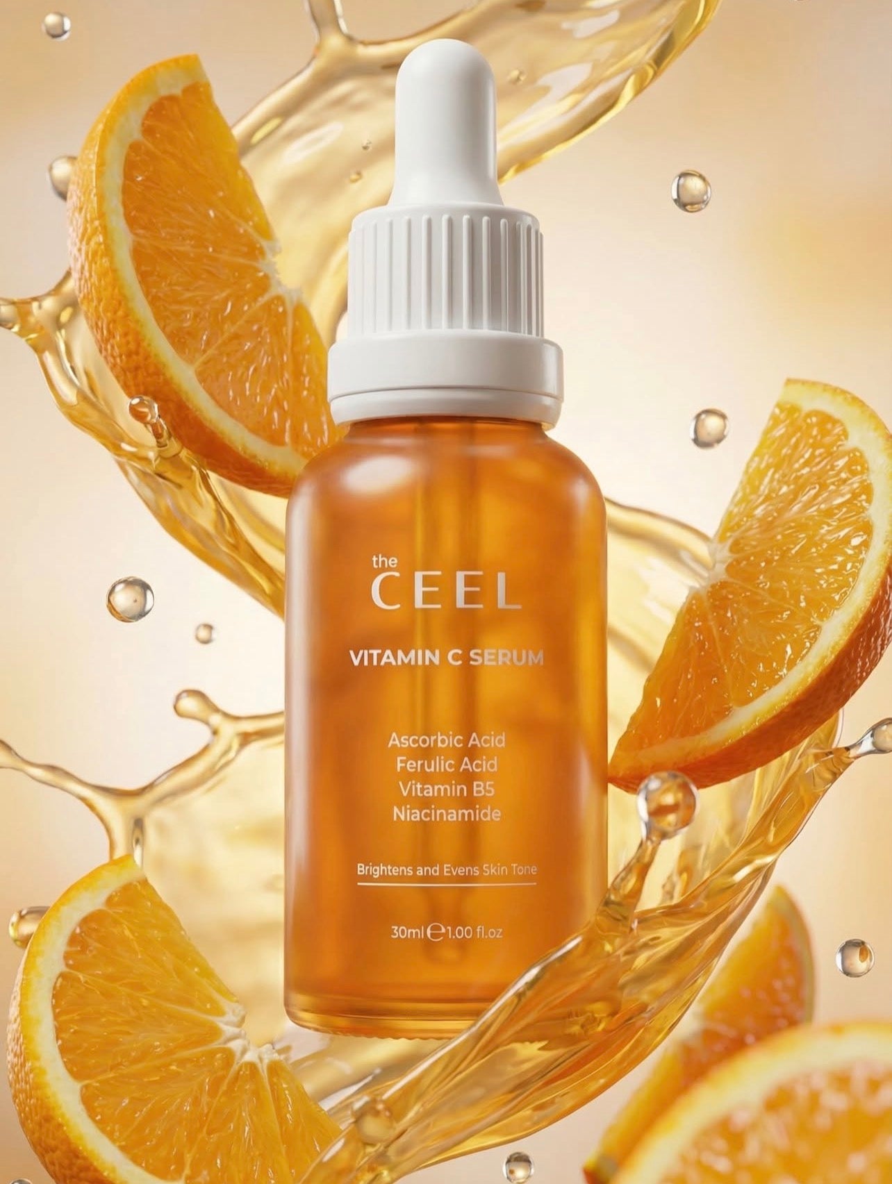 ВИТАМИН С СЕРУМ с Глутатион, Ниацинамид и Ферулова киселина - 30ml