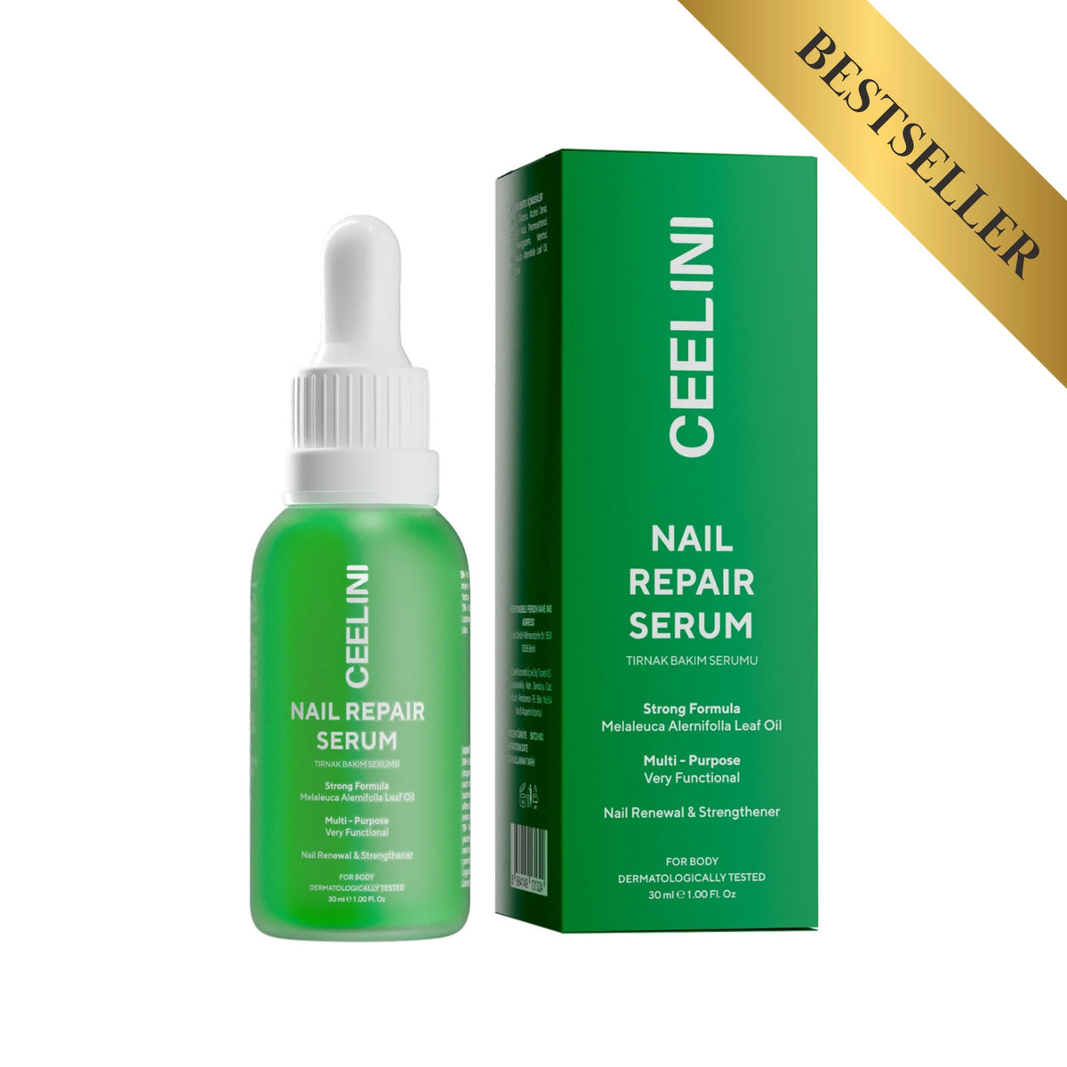 Укрепващ серум за нокти с чаено дърво CEELINI - 30ml