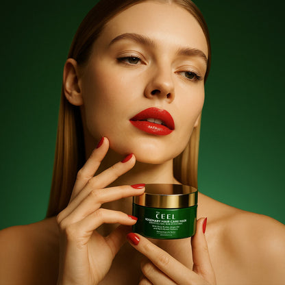 ПОДХРАНВАЩА И ВЪЗСТАНОВЯВАЩА МАСКА ЗА КОСА с Розмарин и масло от Карите - 250ml