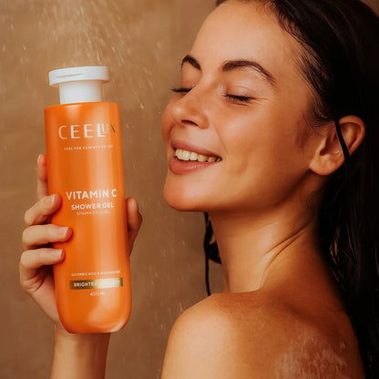 ВИТАМИН С ДУШ-ГЕЛ за енергия и сияние под душа - 400ml