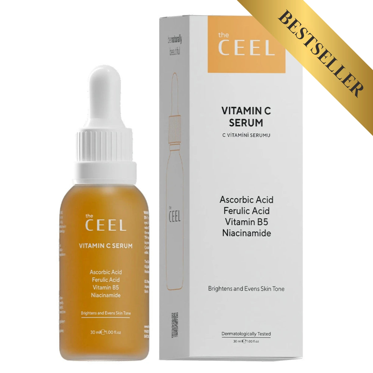 Витамин C серум за лице с глутатион The CEEL - 30ml