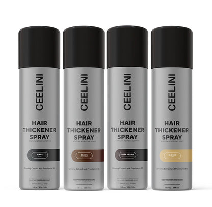 СПРЕЙ БОЯ ЗА КОСА ЦВЯТ ЧЕРНО с Фибри, Женшен, Провитамин В5 и Кератин - 100ml