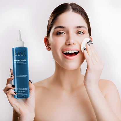 ТОНИК ЗА ПОЧИСТВАНЕ И СТЯГАНЕ НА ПОРИТЕ с Ниацинамид, Салицилова киселина, Гликолова киселина и екстракт от Лайка - 200ml