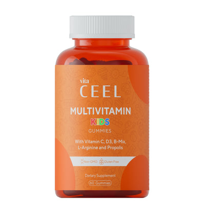 ЖЕЛИРАНИ МУЛТИВИТАМИНИ ЗА ДЕЦА с Витамин C, D, B, L-аргинин