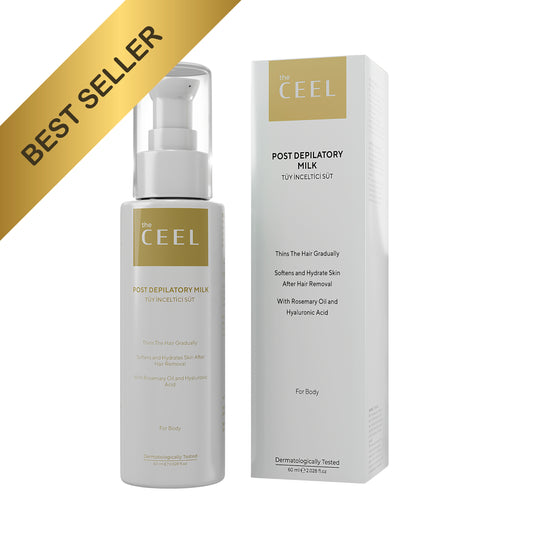 УСПОКОЯВАЩО И ОВЛАЖНЯВАЩО МЛЯКО ЗА СЛЕД ДЕПИЛАЦИЯ с Хиалуронова киселина, Коприва, масло от Розмарин и Глицерин - 60ml